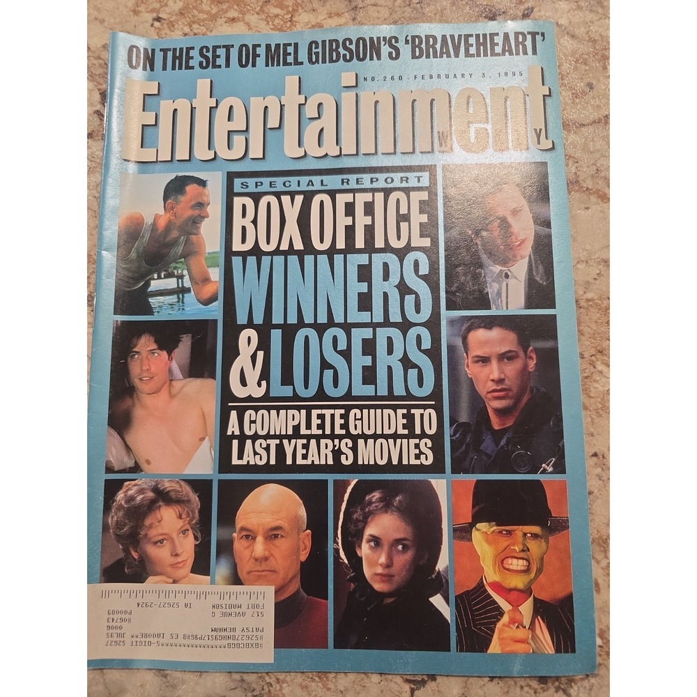 Box Office Winners & Losers - Entertainment Weekly Magazine 1995
